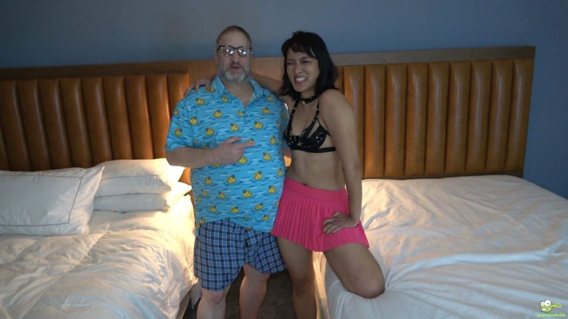 TadpoleXStudio – Channy Crossfire Fucks Two Guys with Anal